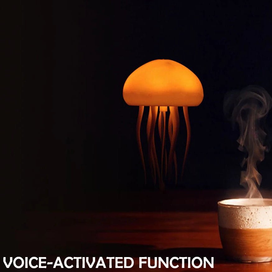 KURAGE - Lampe humidificateur LED jellyfish méduse avec commande vocale - Lumify -