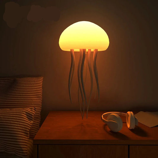KURAGE - Lampe humidificateur LED jellyfish méduse avec commande vocale - Lumify - 